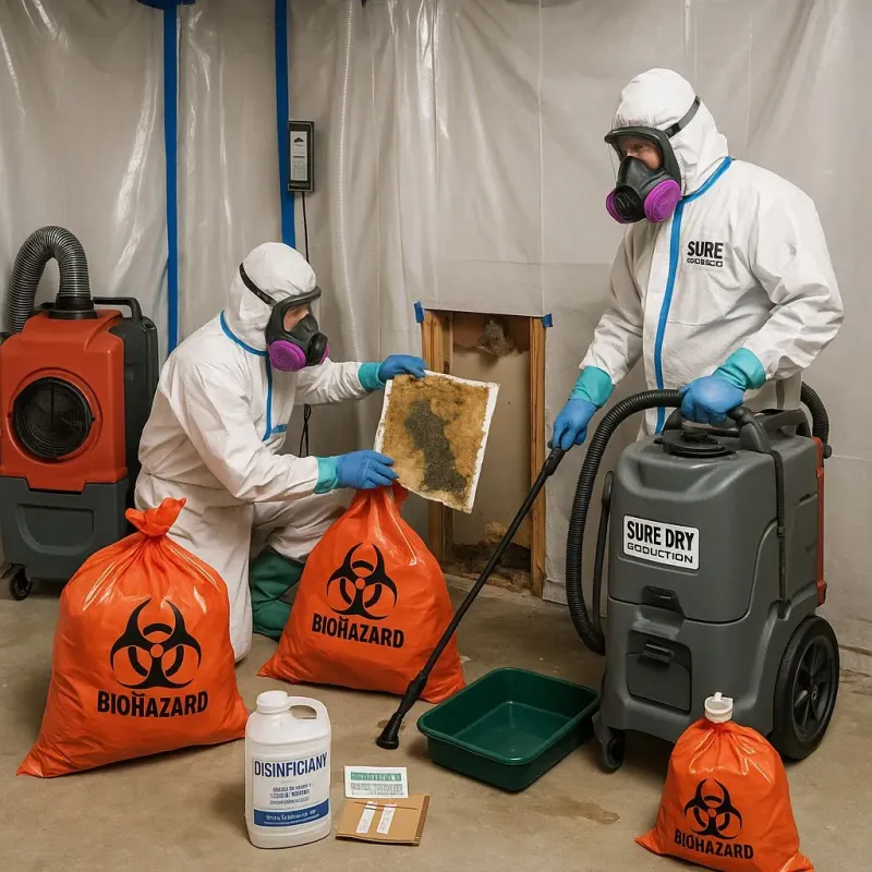 Contaminated Water Handling Protocols process in Mishicot, WI