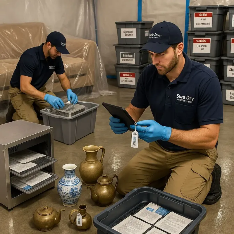 Content Protection and Restoration process in Mishicot, WI