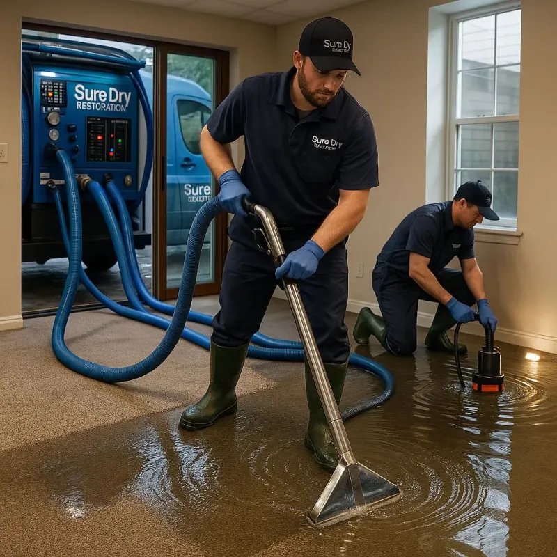 Water Extraction and Removal process in Mishicot, WI